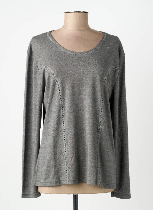 T-shirt manches longues manches longues gris FINETTE femme