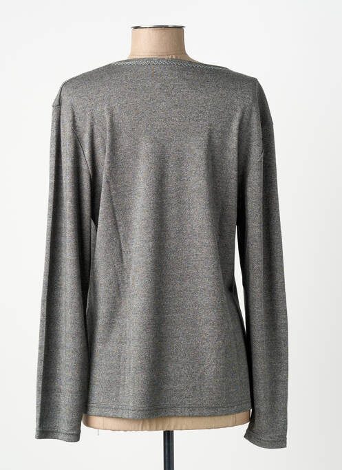 T-shirt manches longues manches longues gris FINETTE femme