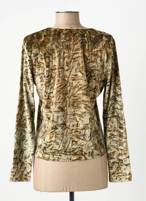 T-shirt manches longues manches longues marron FINETTE femme