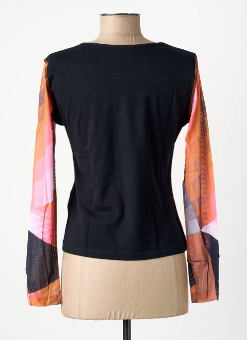 T-shirt manches longues manches longues noir MITSOUKI femme