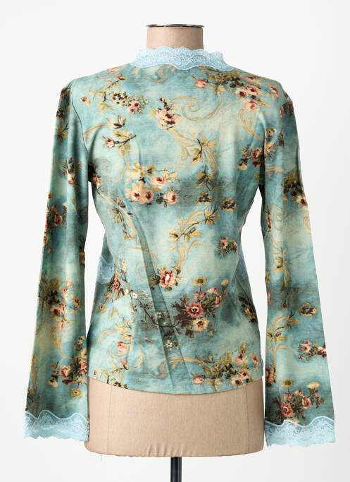 T-shirt bleu PAUL BRIAL femme