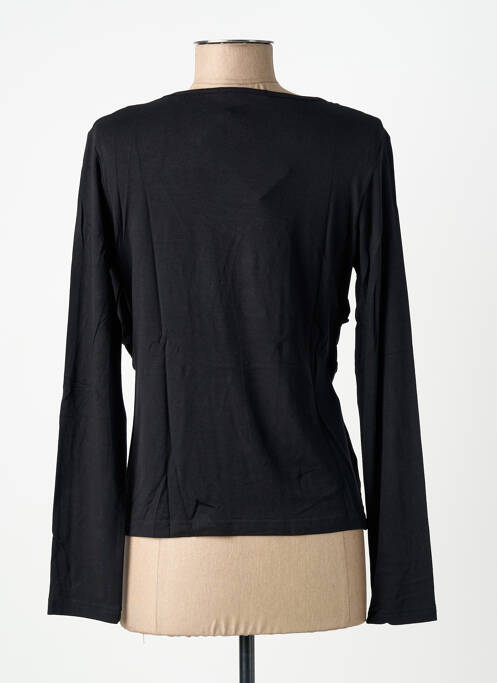 T-shirt noir MSN femme