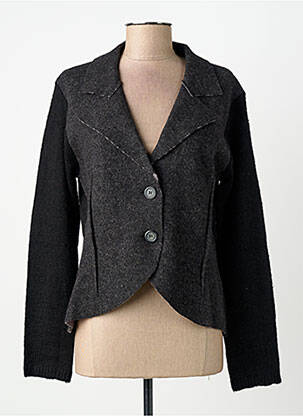 Blazer coupe cintrée noir FINETTE femme