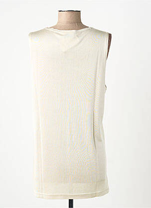 Tunique sans manche col rond beige FINETTE femme
