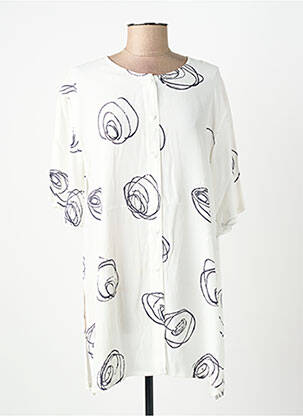 Chemisier blanc ANIMALE femme