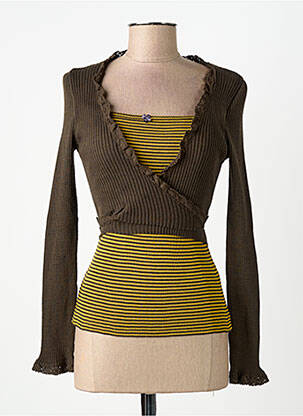 Twin-set marron INFINITIF femme