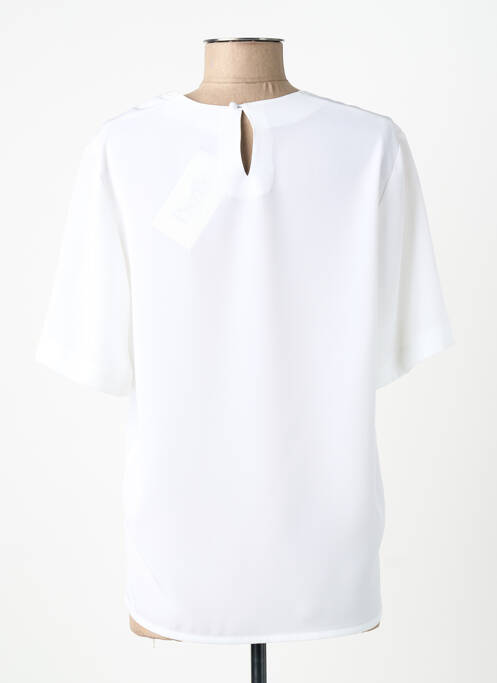 Top manches courtes manches courtes blanc PIER BÉ femme