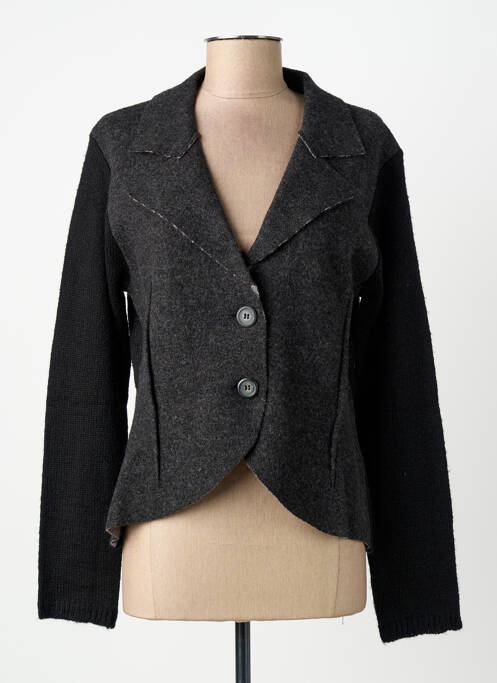 Blazer coupe cintrée noir FINETTE femme