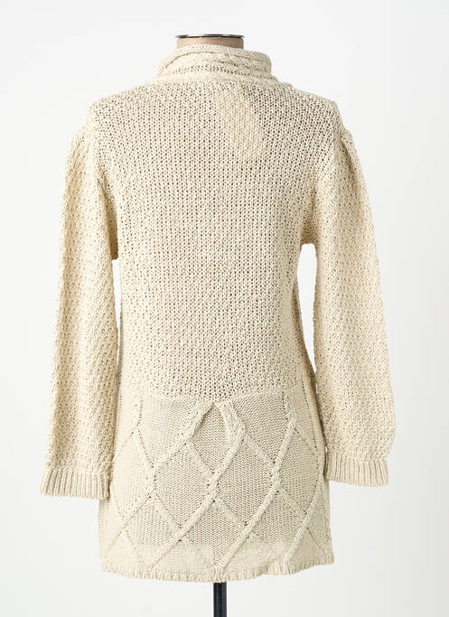 Gilet manches longues beige FINETTE femme