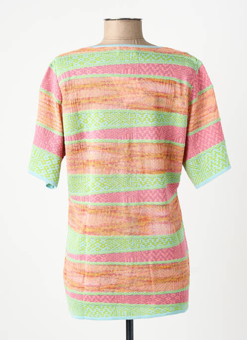 Gilet manches courtes vert EDWIGE femme