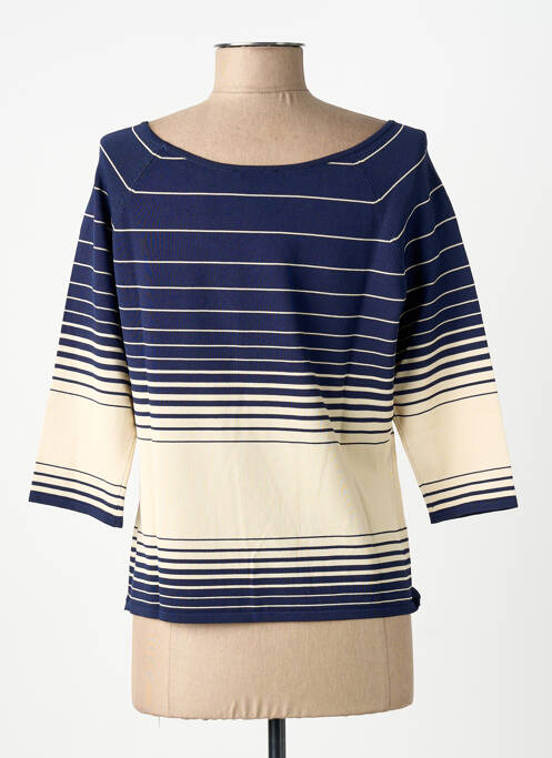 Top bleu FINETTE femme