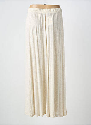 Jupe longue coupe évasée beige FINETTE femme