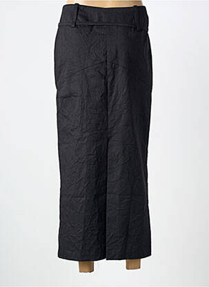 Jupe longue coupe droite noir BOSCA femme
