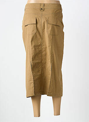 Jupe longue coupe droite beige ARMOR LUX femme