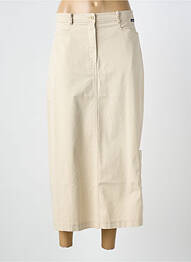 Jupe longue coupe droite beige ARMOR LUX femme