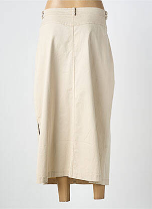 Jupe longue coupe droite beige ARMOR LUX femme