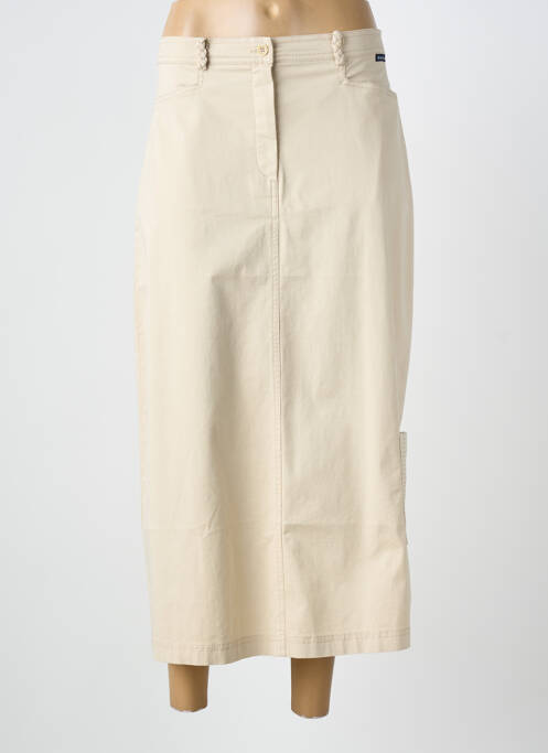 Jupe longue coupe droite beige ARMOR LUX femme