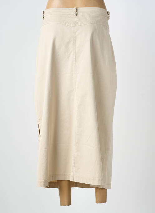 Jupe longue coupe droite beige ARMOR LUX femme