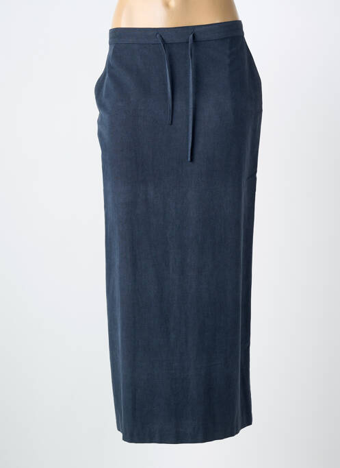 Jupe longue coupe droite bleu ARMOR LUX femme