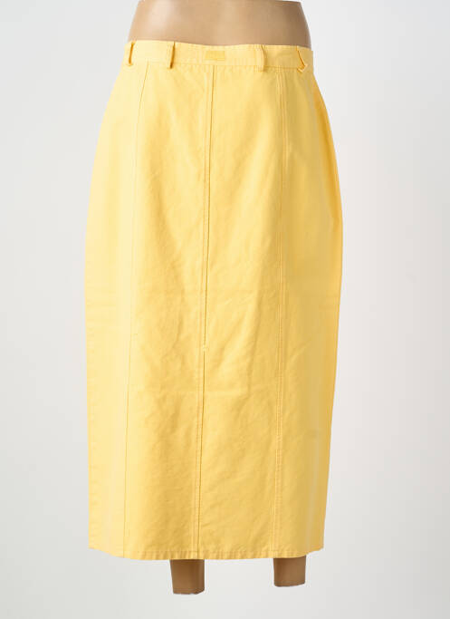 Jupe longue coupe droite jaune ARMOR LUX femme