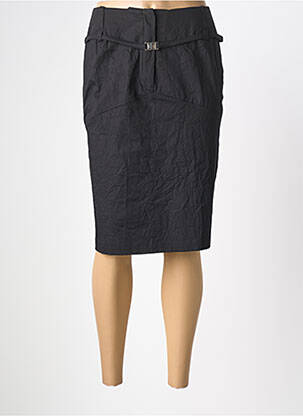 Jupe mi-longue noir BOSCA femme