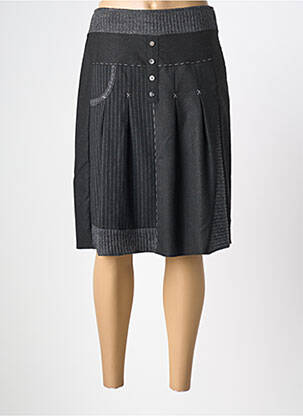Jupe mi-longue noir LEWINGER femme