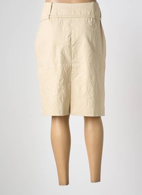 Jupe mi-longue beige BOSCA femme