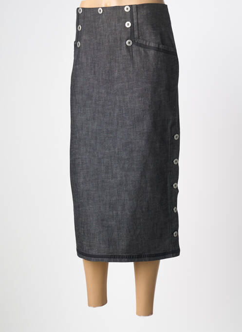 Jupe mi-longue gris PAUL BRIAL femme