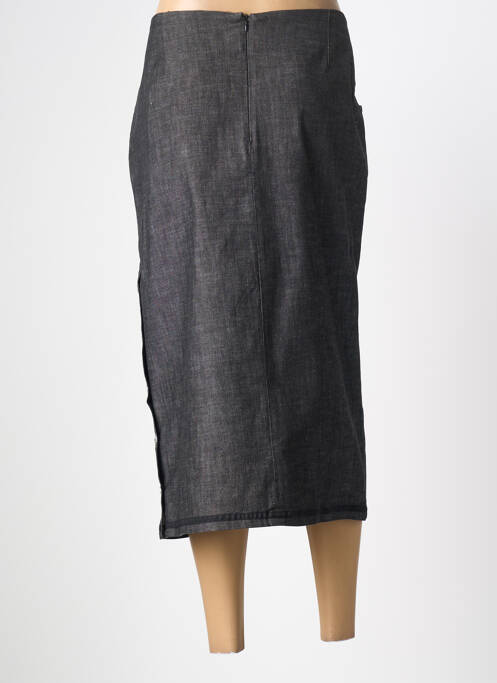 Jupe mi-longue gris PAUL BRIAL femme