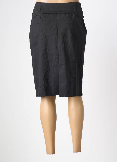 Jupe mi-longue noir BOSCA femme