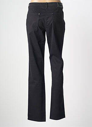 Pantalon droit stretch taille normale noir JOCAVI femme