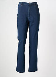 Jeans coupe slim tissage brut taille normale bleu WALTRON femme
