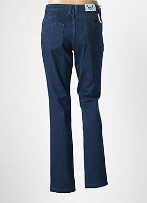 Jeans coupe slim tissage brut taille normale bleu WALTRON femme