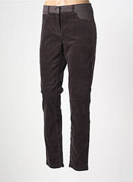 Pantalon slim stretch taille normale gris JOCAVI femme