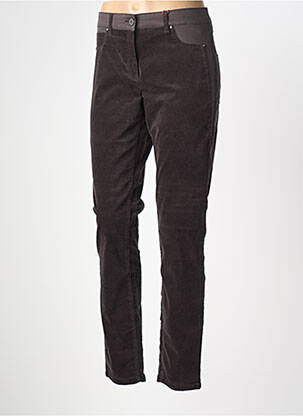 Pantalon slim stretch taille normale gris JOCAVI femme