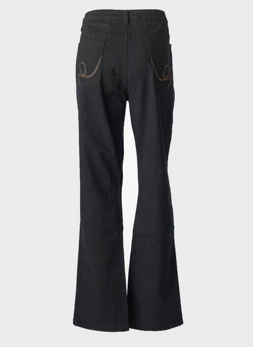 Jeans coupe droite taille normale taille normale noir CLAUDE DE SAIVRE femme