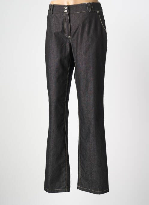 Jeans coupe droite taille normale taille normale noir GELCO femme