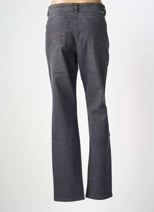 Jeans coupe droite taille normale taille normale gris JOCAVI femme