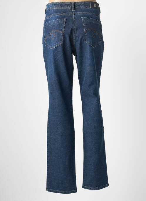 Jeans coupe droite bleu JOCAVI femme
