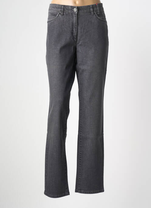 Jeans coupe droite gris JOCAVI femme