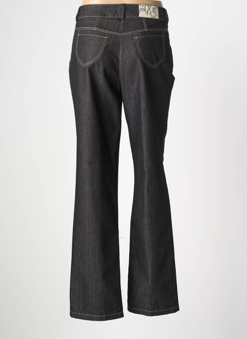 Jeans coupe droite noir GELCO femme