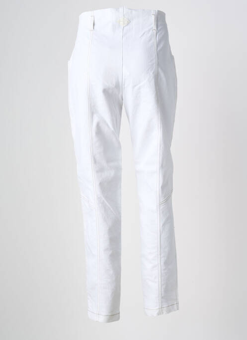 Pantalon slim blanc PAUL BRIAL femme