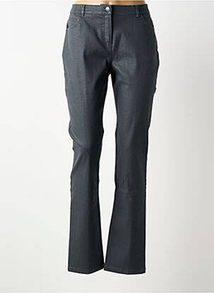 Pantalon slim tissage enduit taille normale gris ARMOR LUX femme