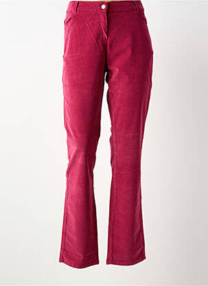 Pantalon slim stretch taille normale rose ARMOR LUX femme