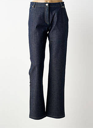 Jeans coupe droite stretch taille normale bleu ARMOR LUX femme