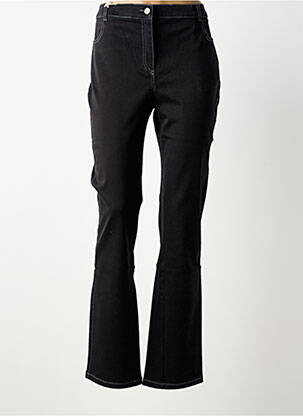 Jeans coupe slim stretch taille normale noir ARMOR LUX femme