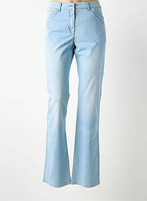 Jeans bootcut taille normale taille normale bleu JOCAVI femme