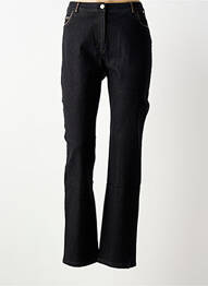 Jeans coupe slim stretch taille normale noir ARMOR LUX femme
