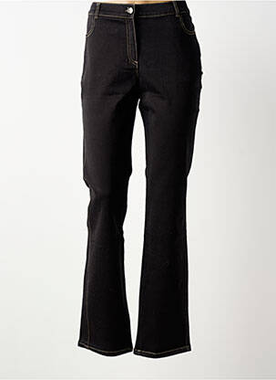 Jeans coupe slim stretch taille normale noir ARMOR LUX femme