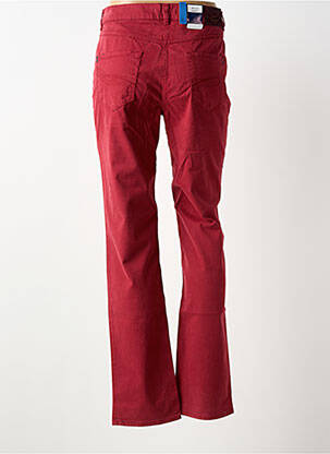 Pantalon slim tissage popeline taille normale rouge ATELIER GARDEUR femme